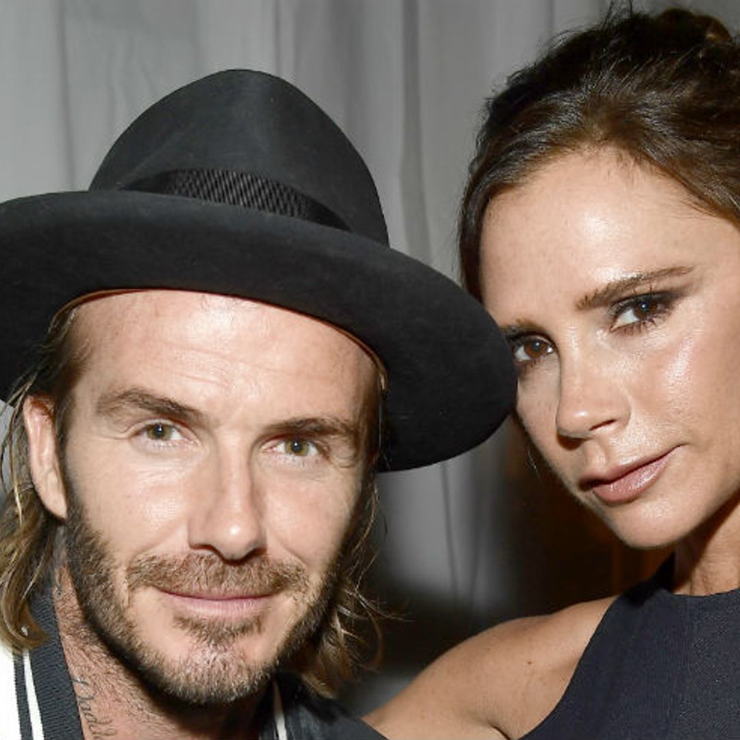 David and Victoria Beckham look loved-up during rare appearance together