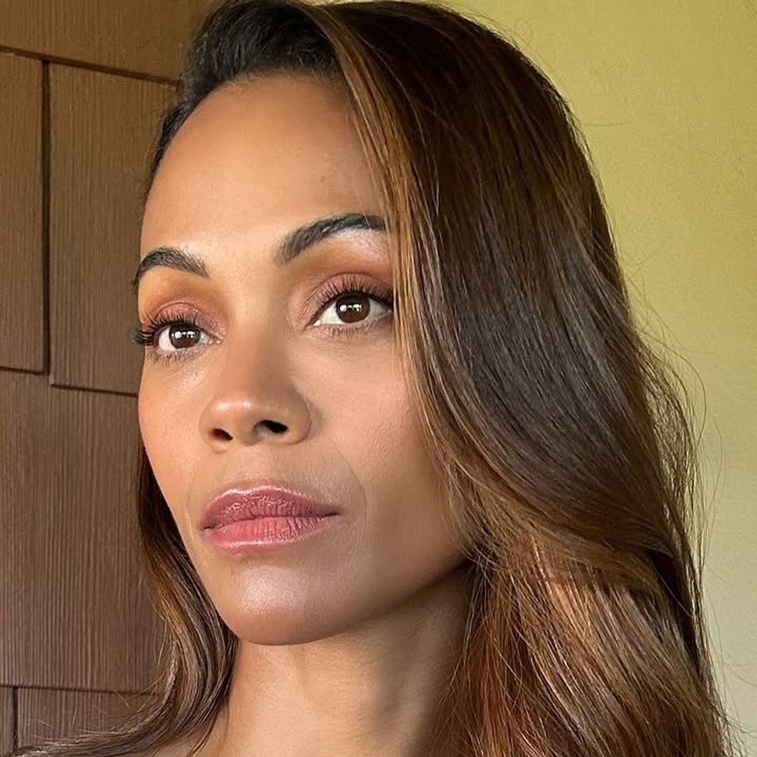 Oscar winner Zoe Saldana's hairstylist swears by this product for frizz-free hair