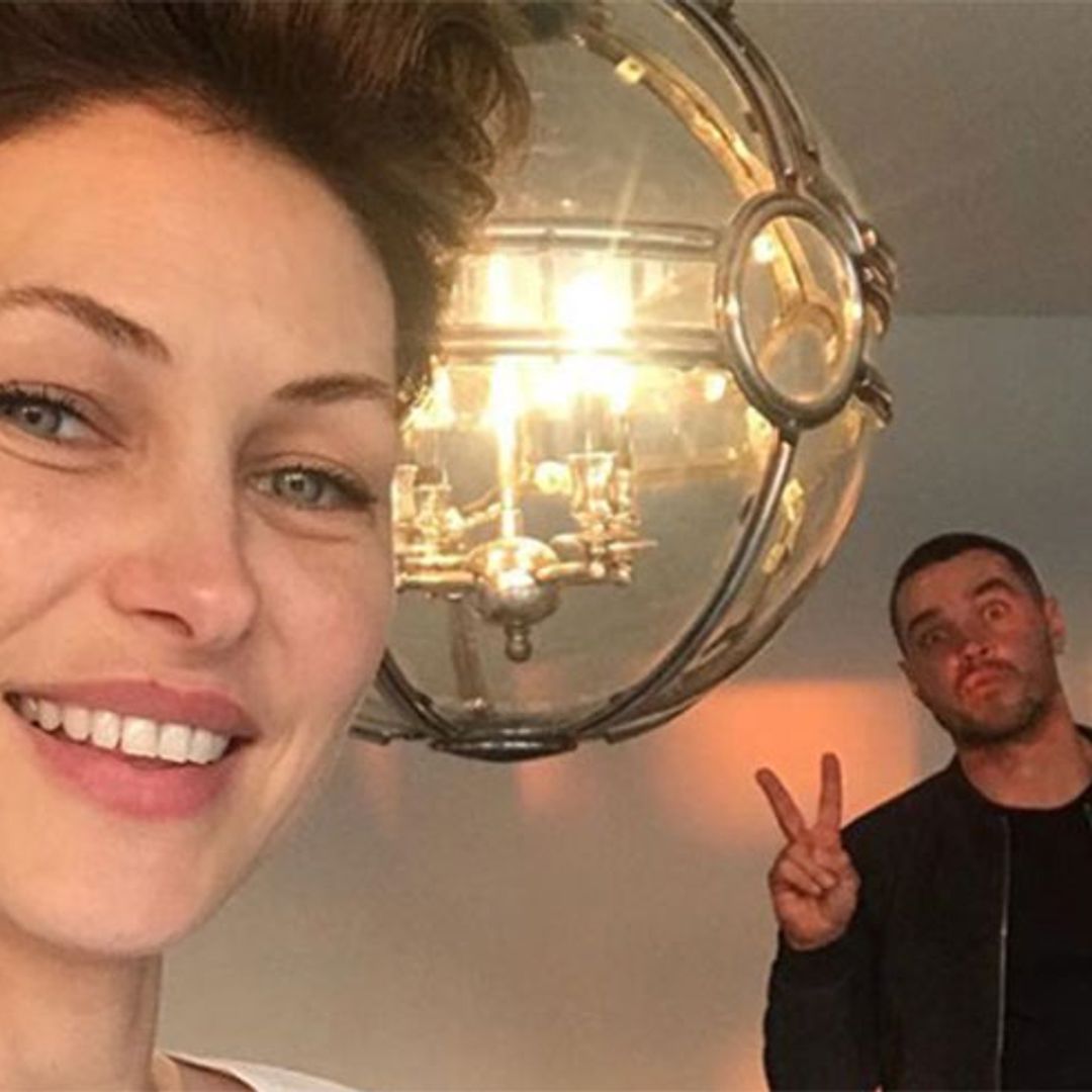 Emma Willis shares a peek inside her gorgeous living room with birthday message to son Ace