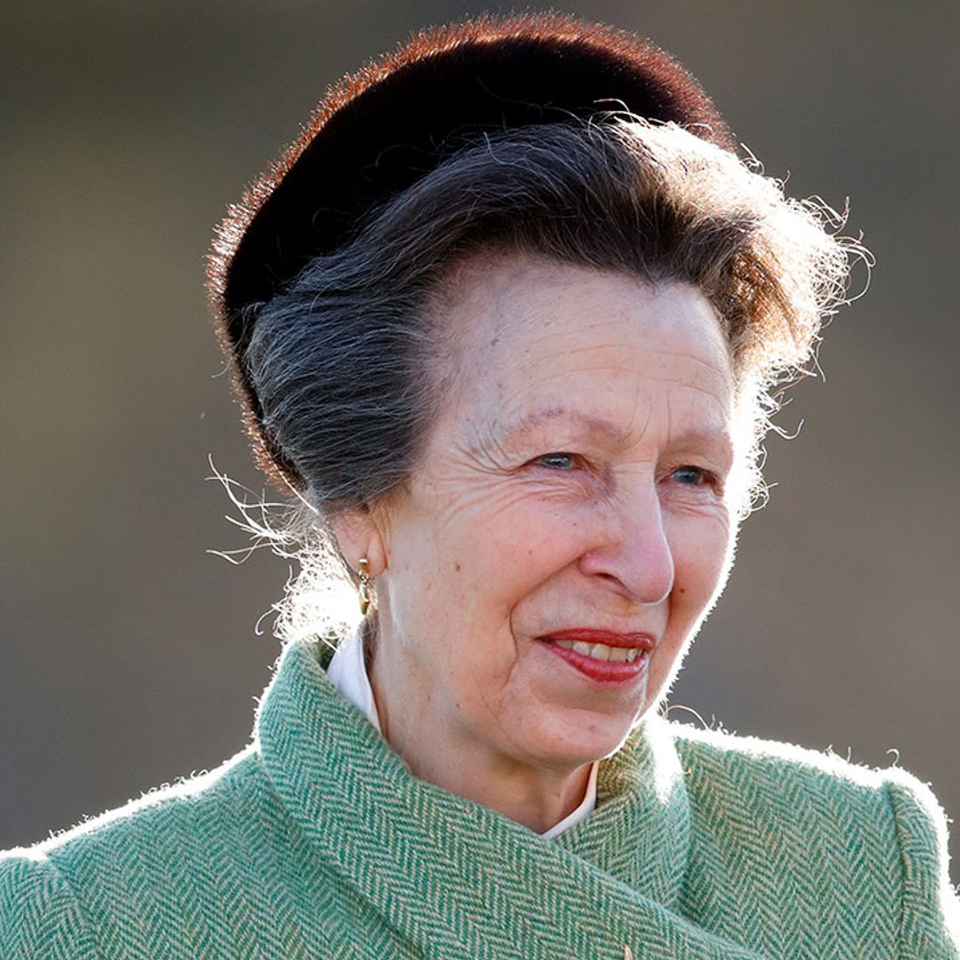 Princess Anne wraps up in tartan for highly-anticipated outing