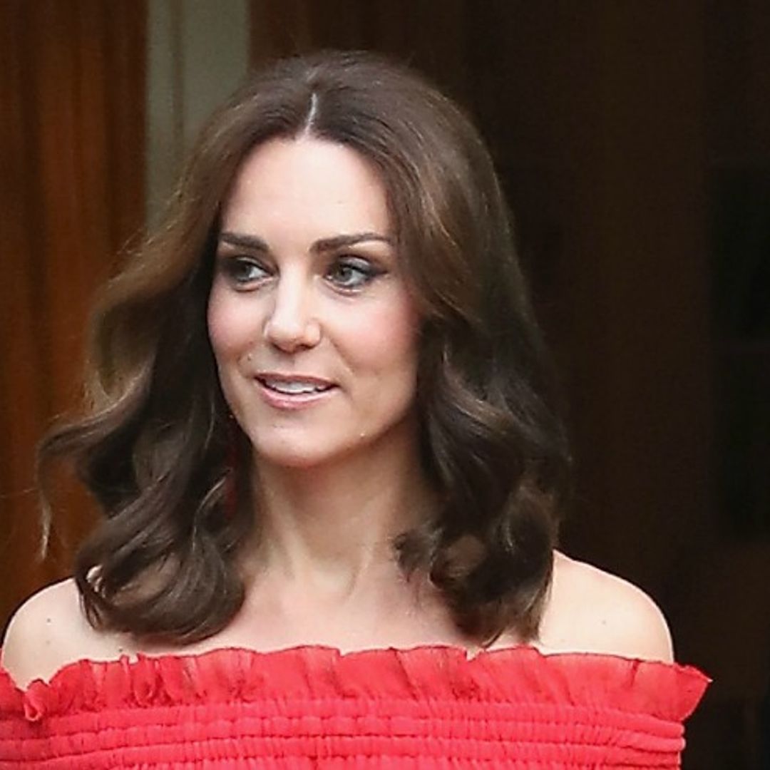 Kate stuns in £2,400 Alexander McQueen dress for garden party in Berlin