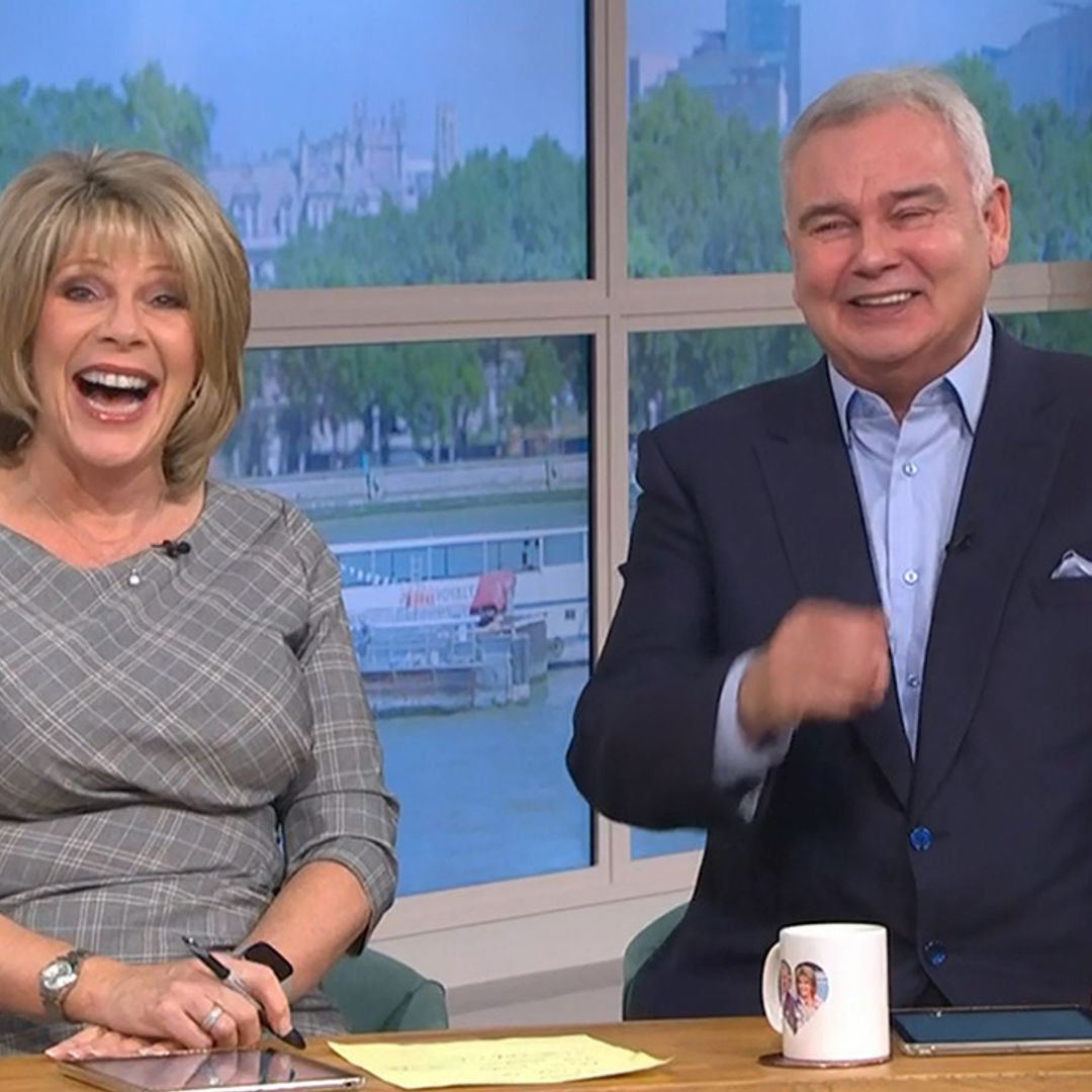 Ruth Langsford and Eamonn Holmes in hysterics after interview goes hilariously wrong – watch