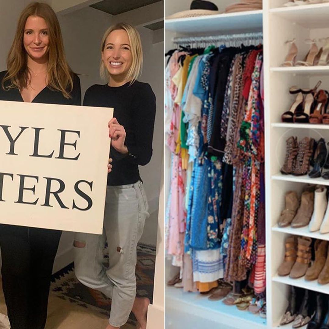 Millie Mackintosh provides a glimpse inside her glam designer wardrobe - and it's so organised