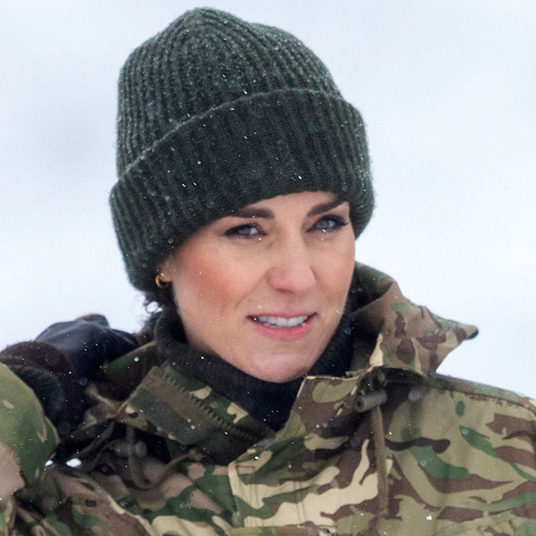 Princess Kate is a real-life Lara Croft in full camo and Rapunzel hair