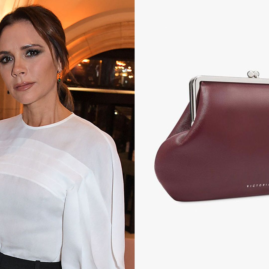 Victoria Beckham has declared this £350 purse as her 'royally approved clutch'