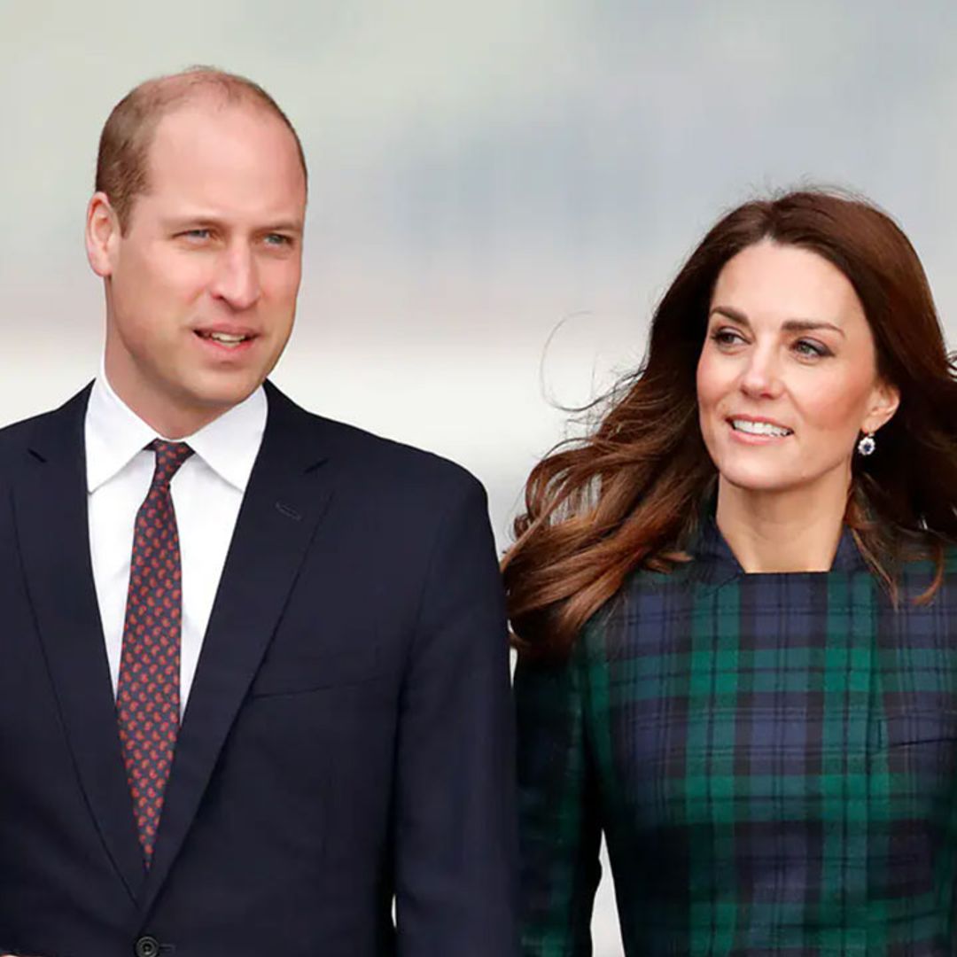 The Duke and Duchess of Cambridge share rare glimpse of elaborate entrance to Kensington Palace