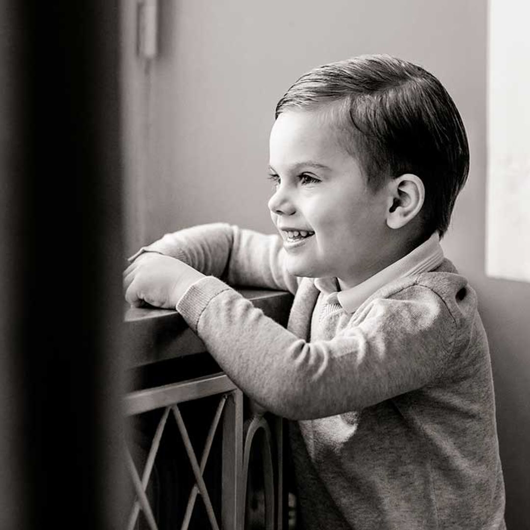 New precious photos released of Prince Oscar of Sweden to mark fourth birthday