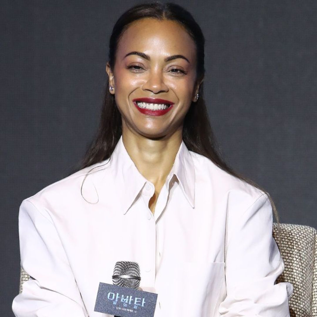 Zoe Saldana just showed off a new way of power dressing