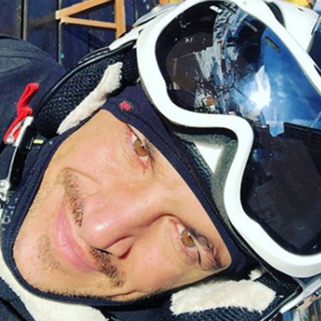 Peter Andre is snowed in! See the funny photo from his family ski holiday here