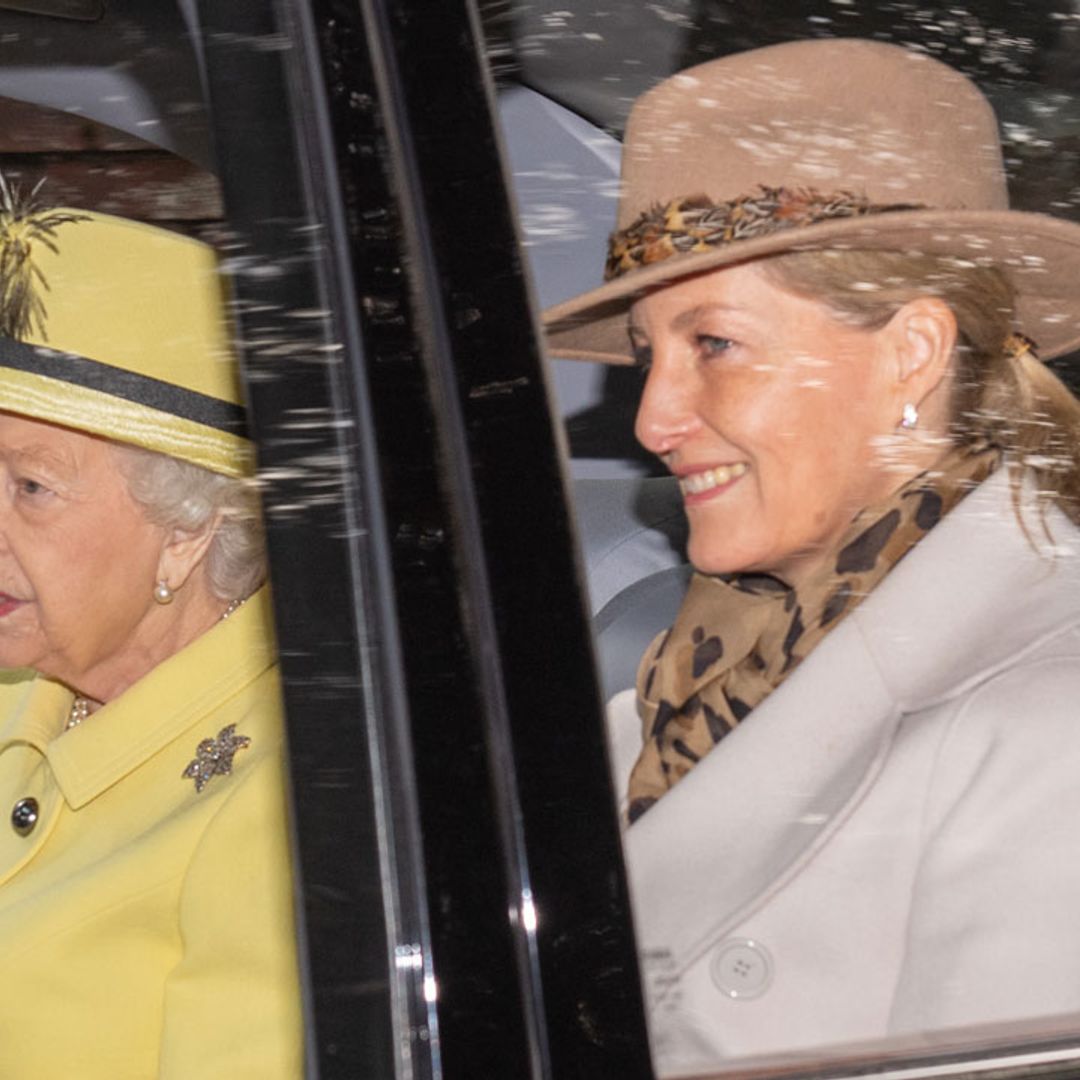 Sophie Wessex rocks her new favourite accessory for the royals' Sandringham church service