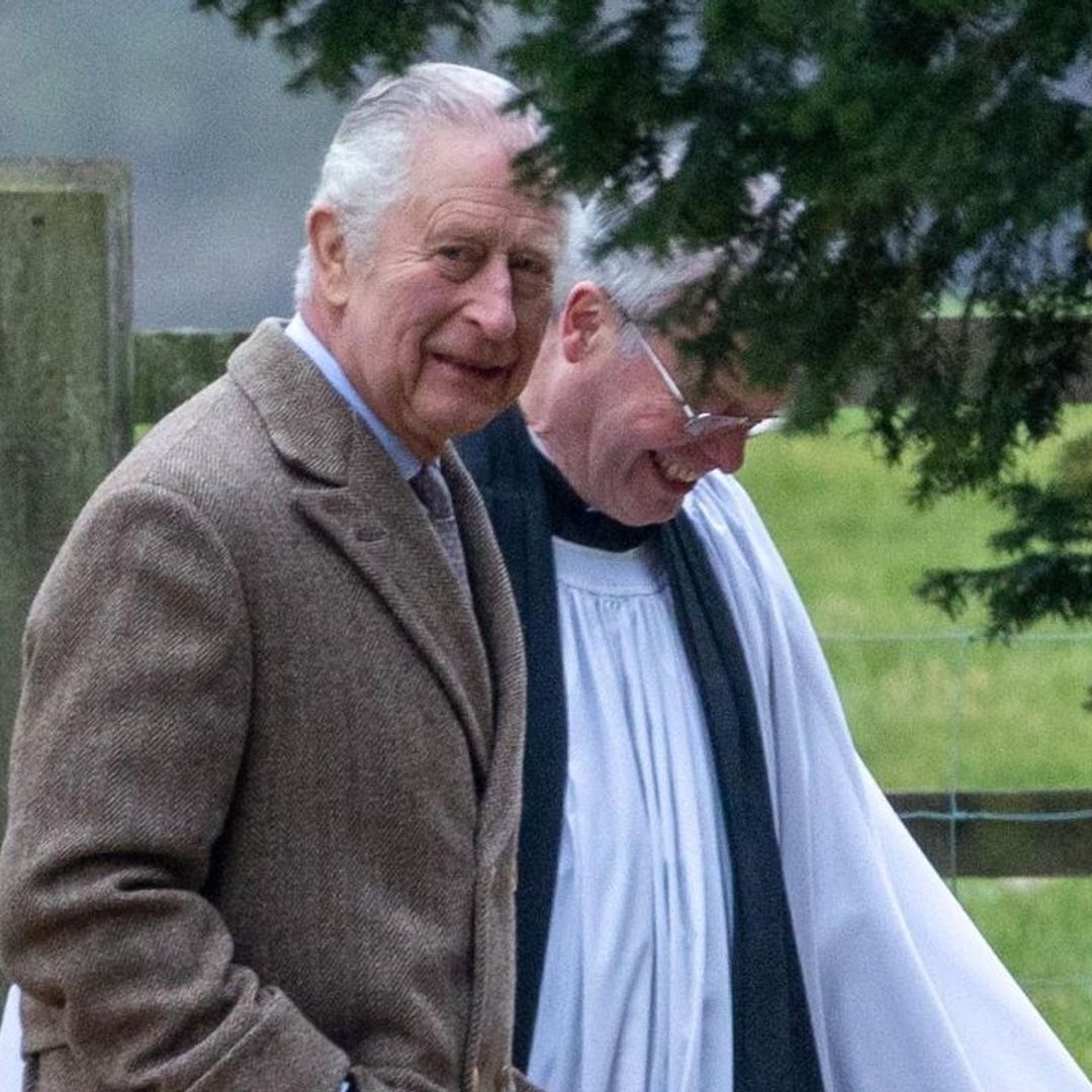 Smiling King Charles attends church for first time following Prince Harry coronation invite