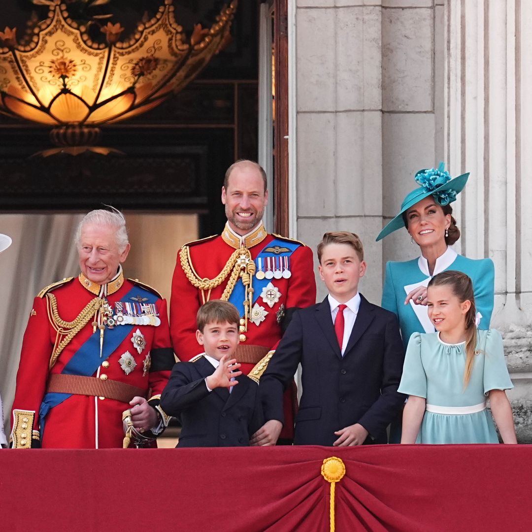 Royal family marks the King's official birthday
