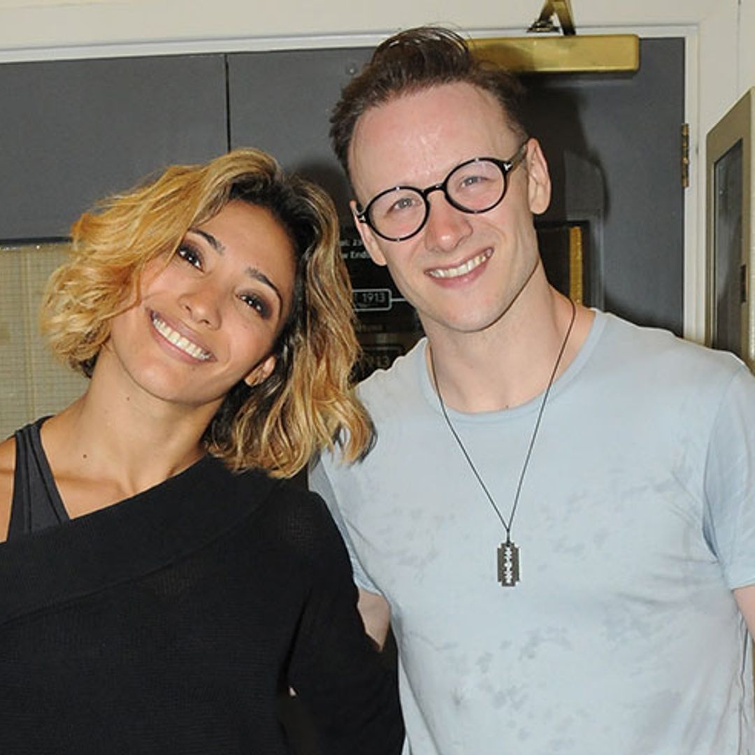 Karen and Kevin Clifton's best friend joins Strictly rehearsals