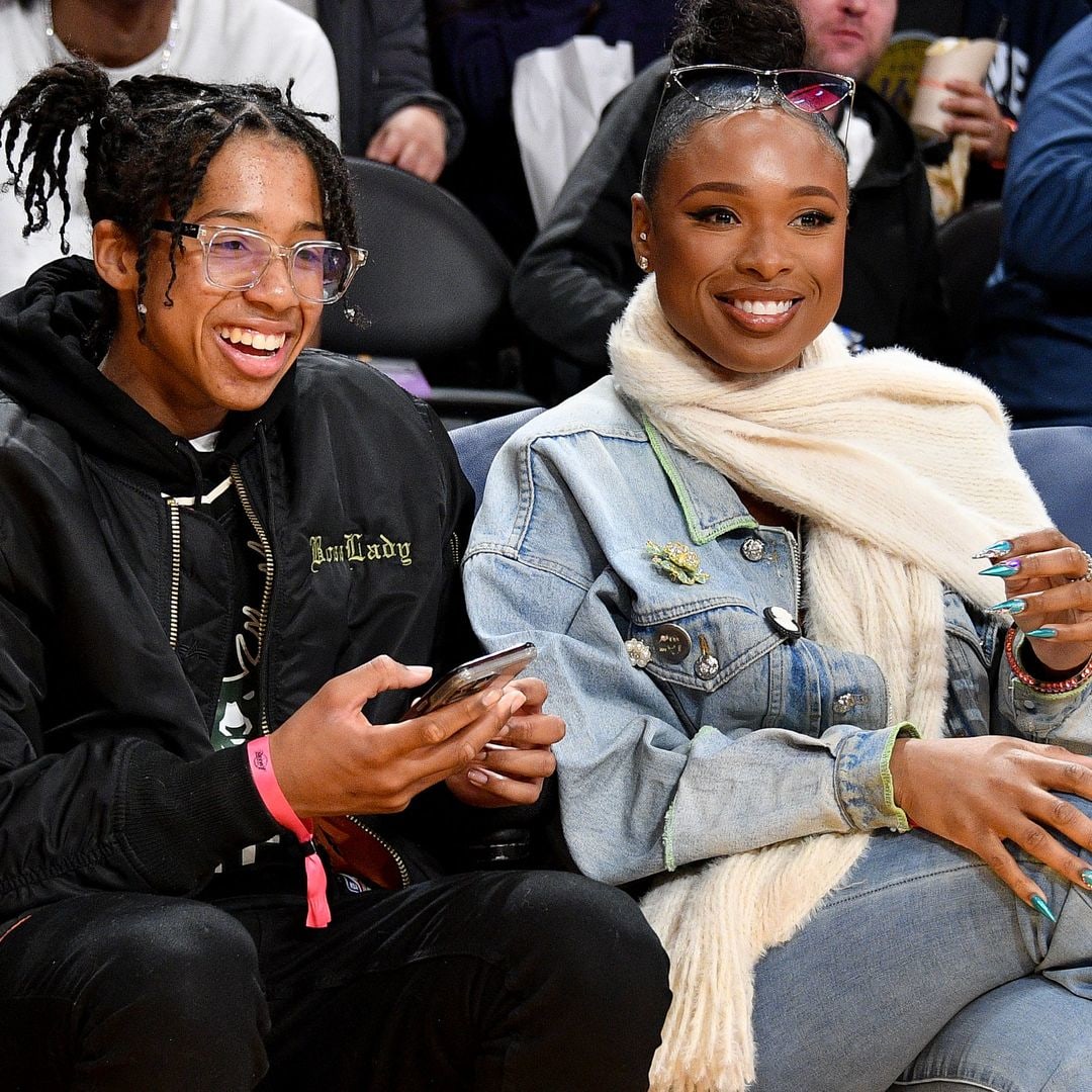 Jennifer Hudson's son David, 14, has a very unique name for his famous mom
