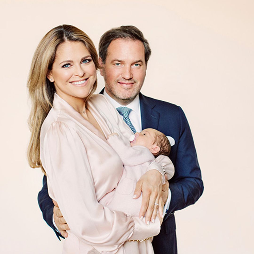 Princess Adrienne of Sweden's godparents announced