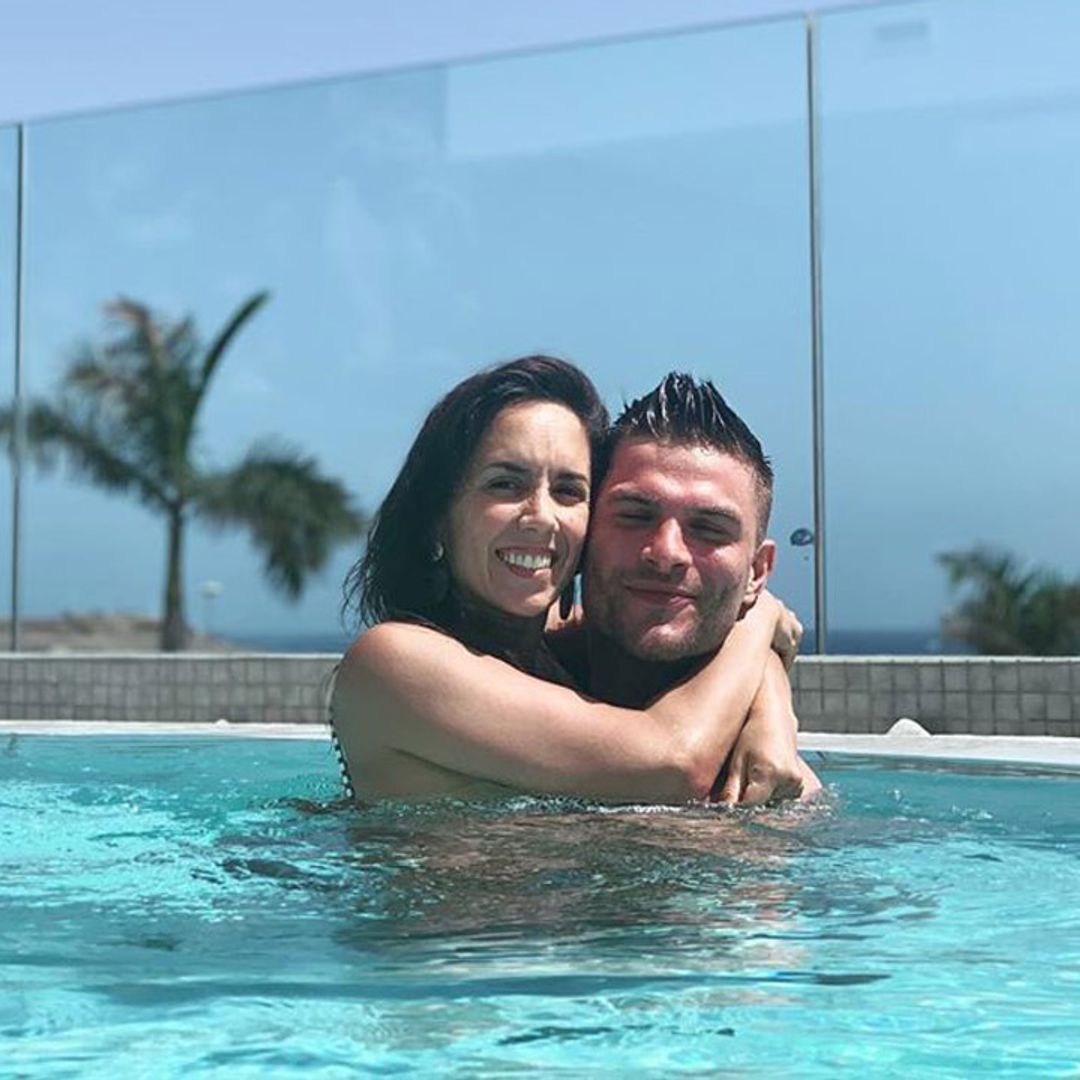 Janette Manrara shows off bikini body on romantic holiday with Aljaz Skorjanec