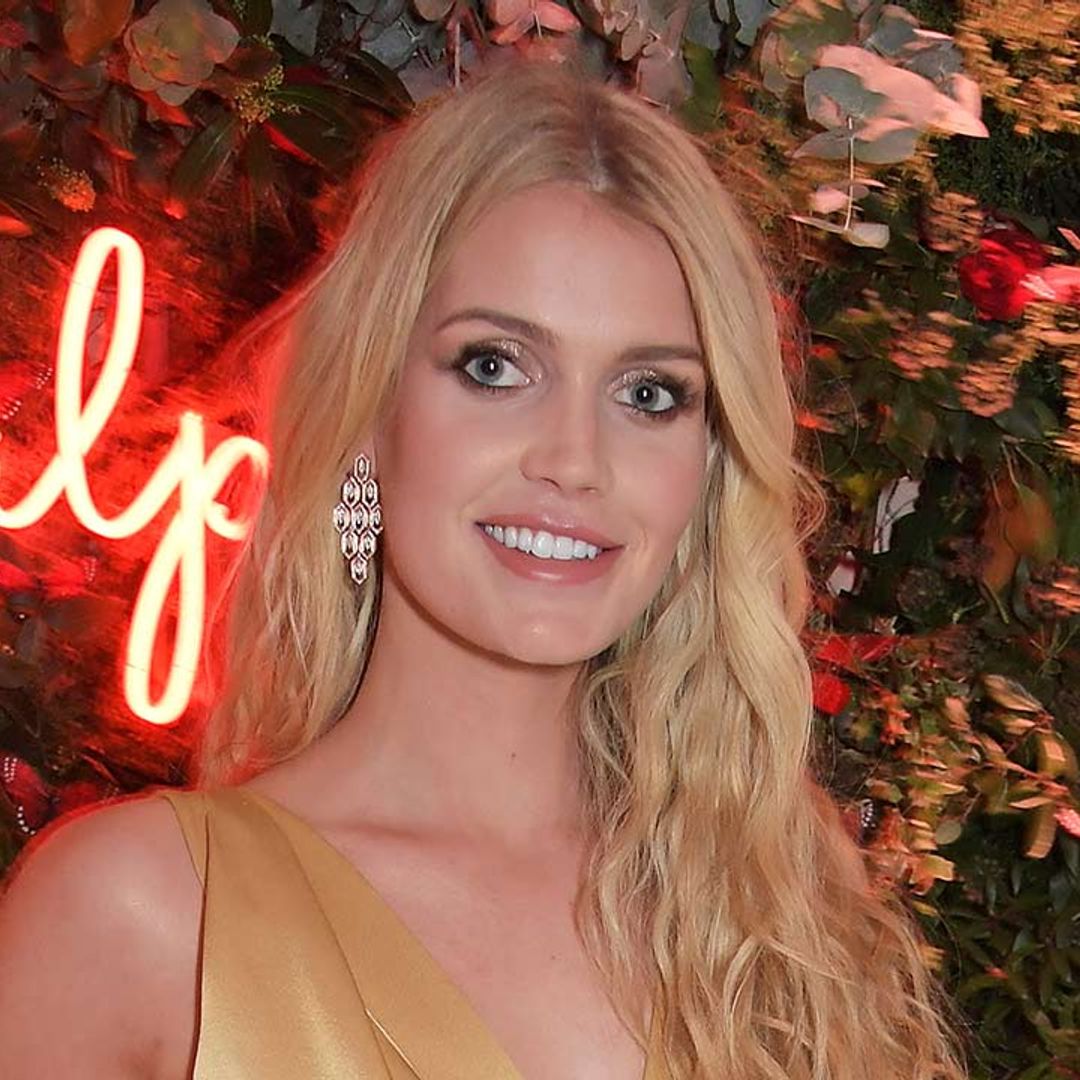 Lady Kitty Spencer twins with millionaire husband in bridal white for rare outing
