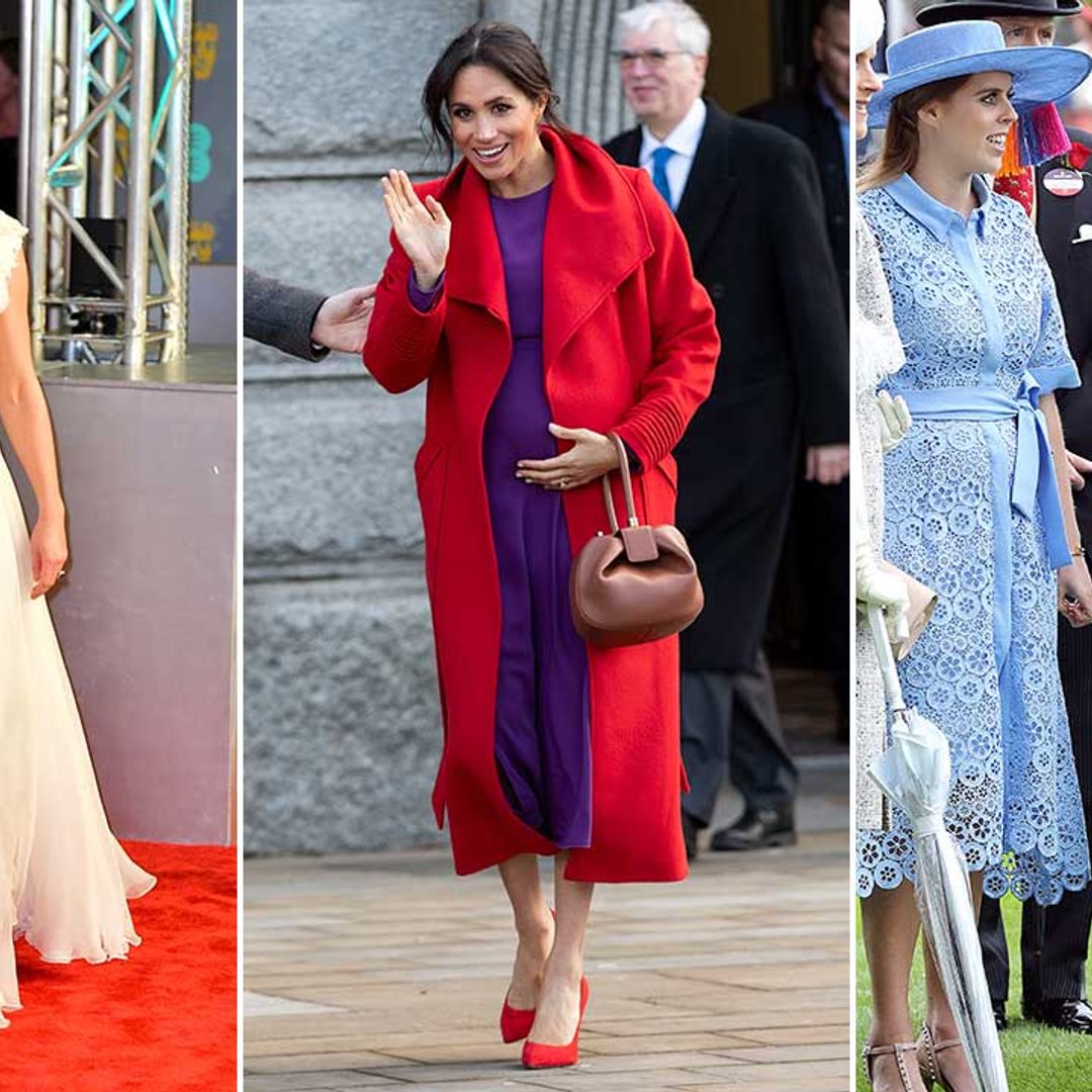 Best royal fashion moments from 2019, including Kate Middleton, Meghan Markle, Beatrice and Eugenie - watch video