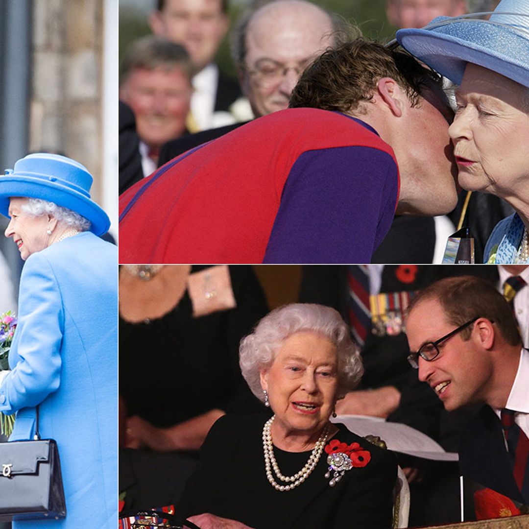 12 photos of the Queen's close bond with her grandson Prince William