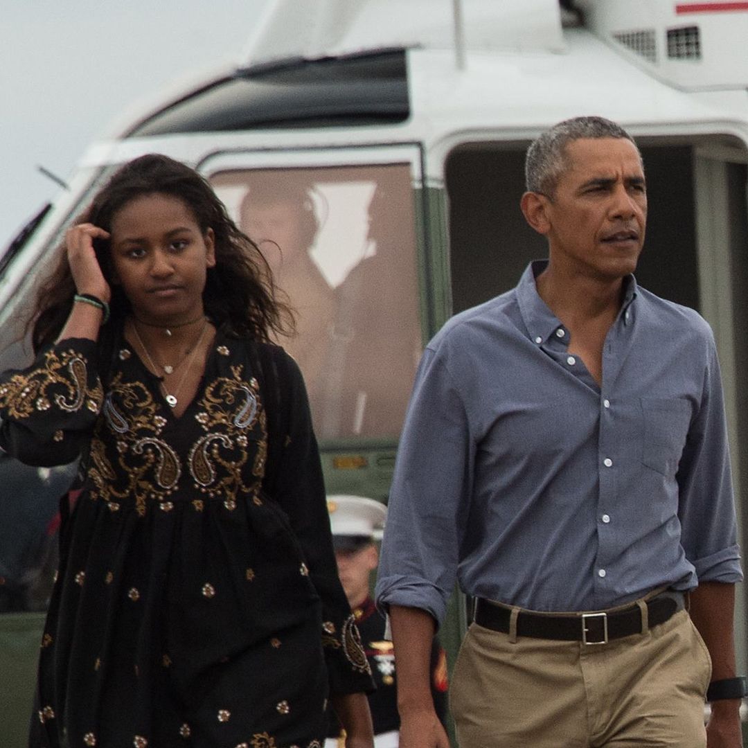 Sasha Obama turns heads with her unique style as she meet friends in LA