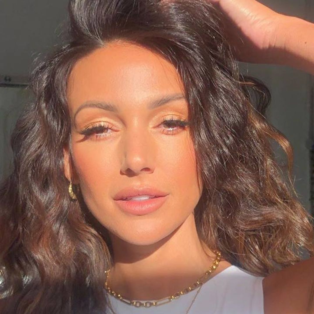 Michelle Keegan wows as she rocks new loungewear range with a glam twist