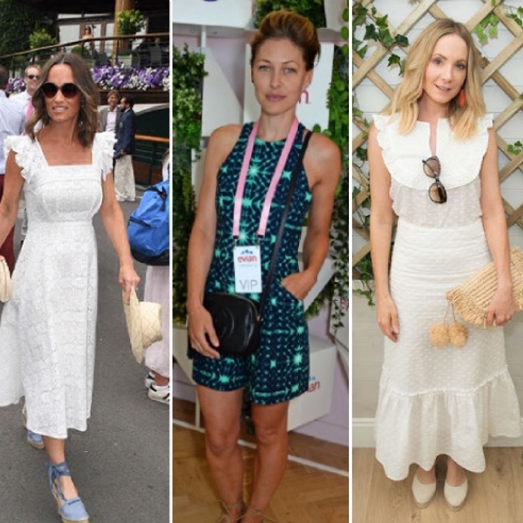 Wimbledon 2018: What the celebrities are wearing on centre court