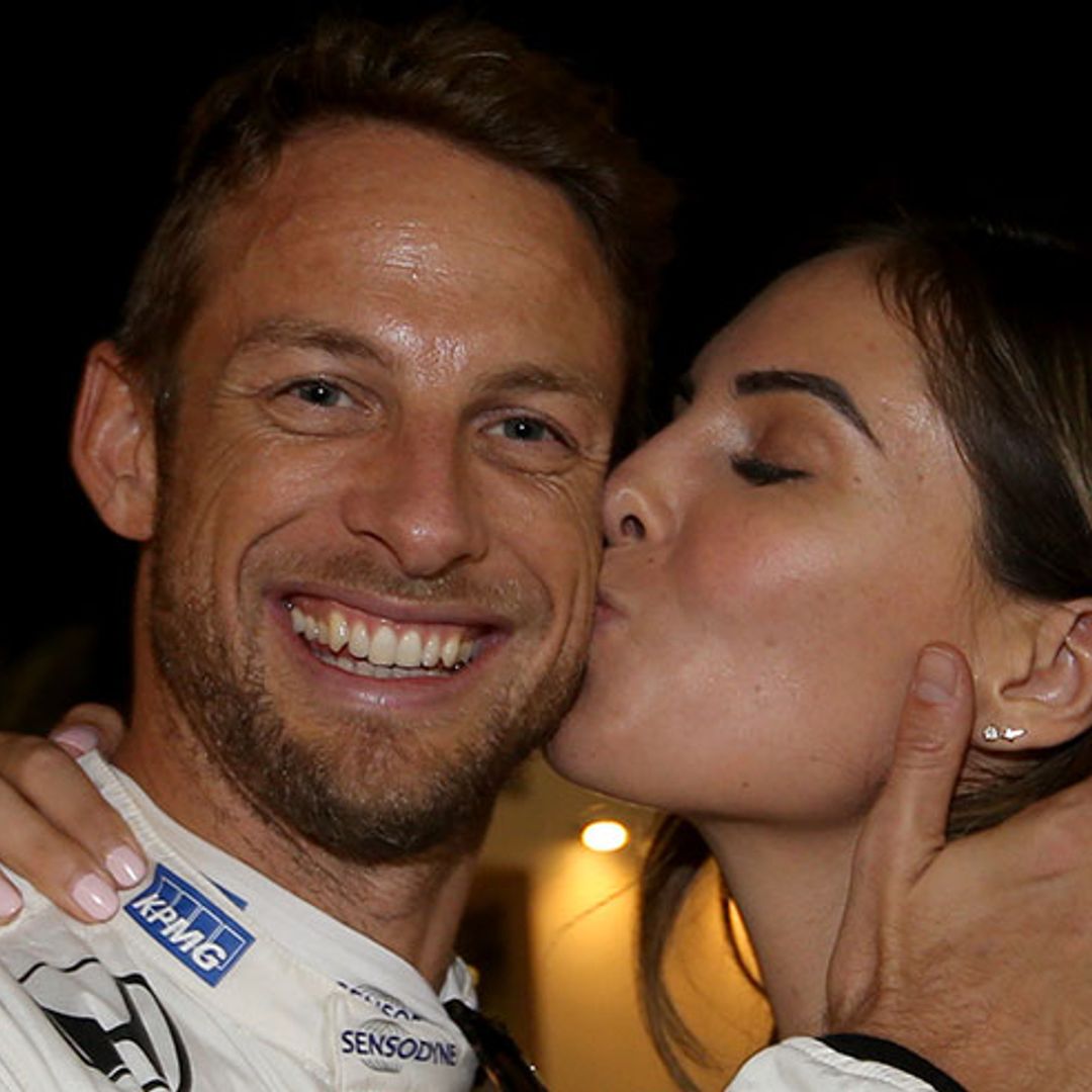 Jenson Button pops the question to girlfriend Brittny Ward: see the engagement announcement