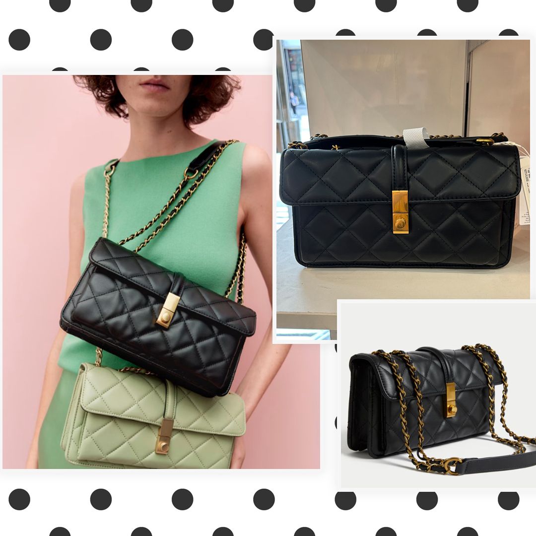 M&S's £40 quilted crossbody looks unbelievably similar to Chanel's iconic chain strap bag