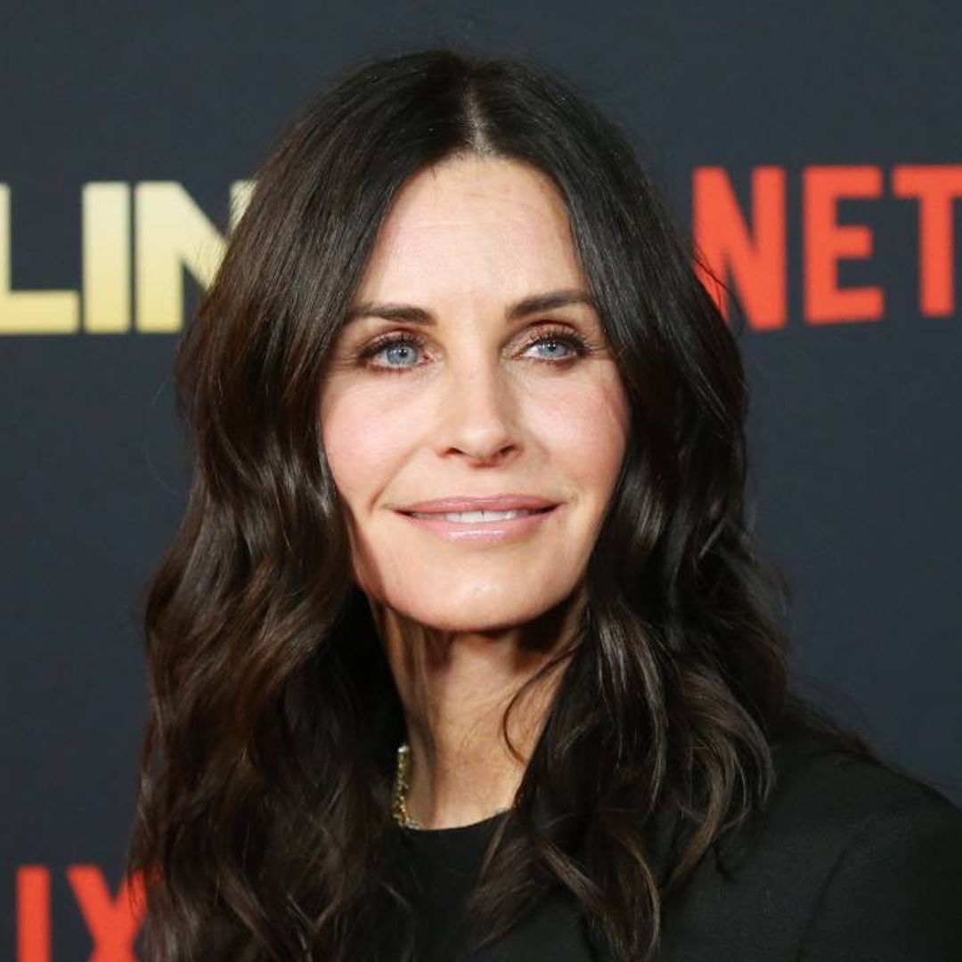 Courteney Cox transforms her hair with a statement fringe during trip to London salon