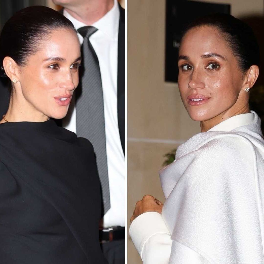 Meghan Markle attends Balenciaga show during Paris Fashion Week