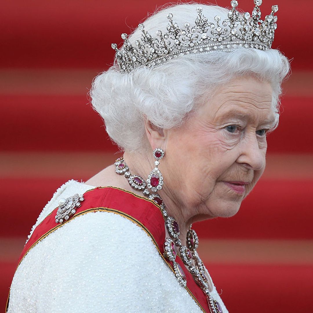 The last time the Queen wore a tiara revealed