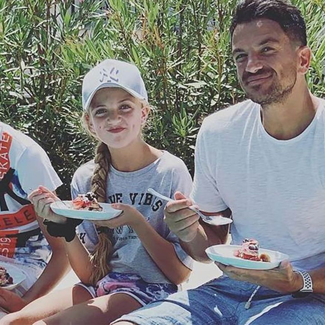 Peter Andre shares rare photo of all his children as they mark special occasion