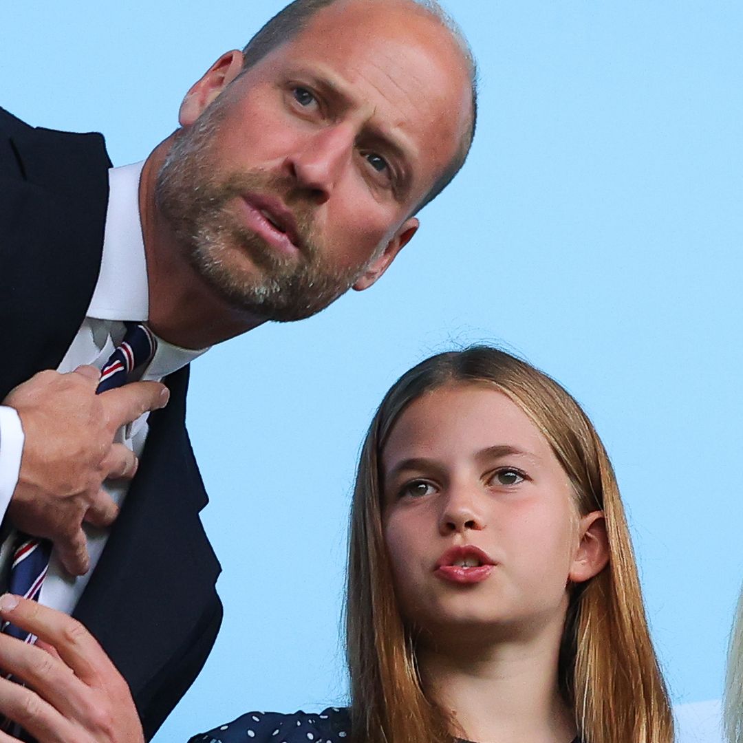 Princess Charlotte's 'ultra-smart' £85 message to royal cousin at Euros final