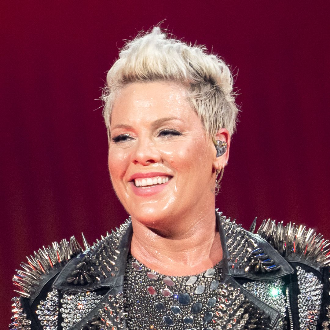 Pink rocks brand new hairstyle for special celebration