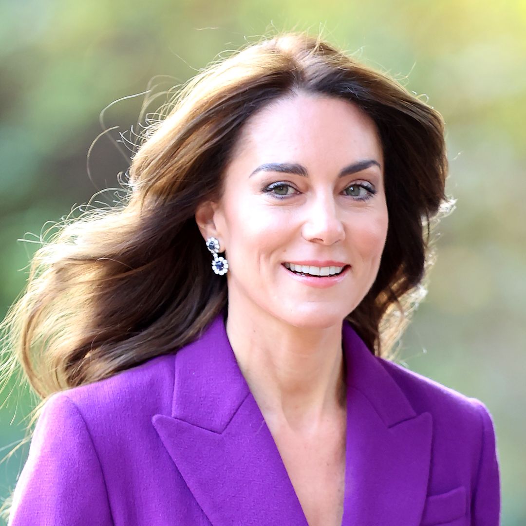 Princess Kate's Show-Stopping Purple Suit Has A Secret Royal Meaning