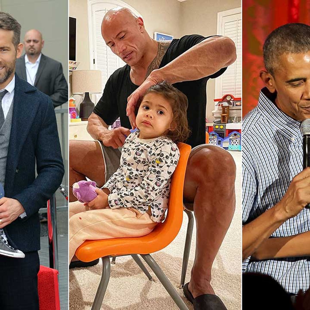 9 celebrity 'girl dads' who are outnumbered by daughters at home