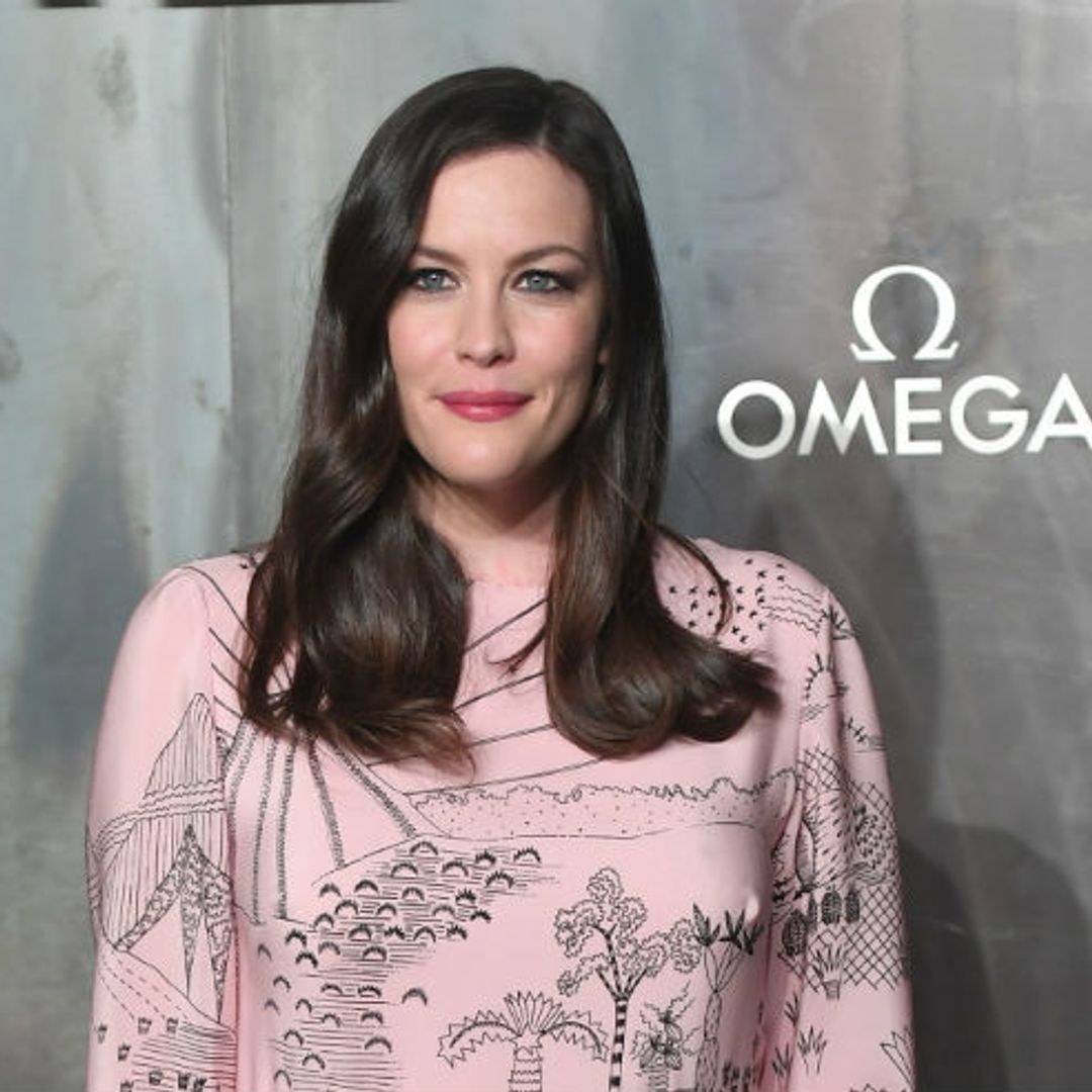 Liv Tyler looks pretty in pink at Omega's anniversary party