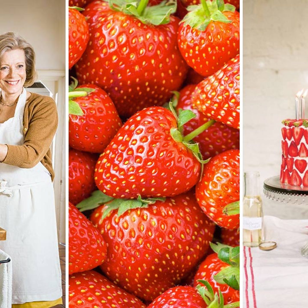 Hone your baking skills during lockdown with this strawberry and elderflower cake recipe