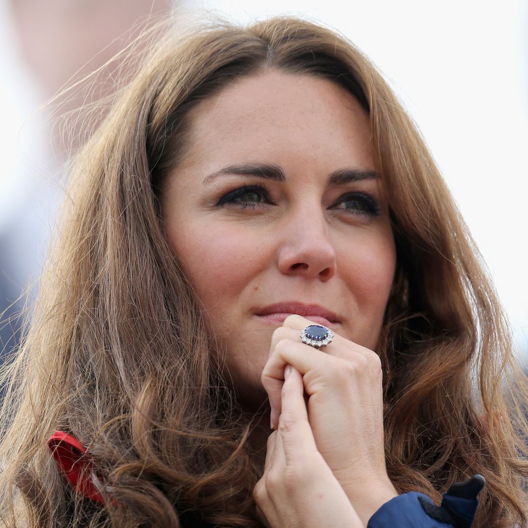 Princess Kate's diamond and sapphire engagement ring has a hidden meaning few know about