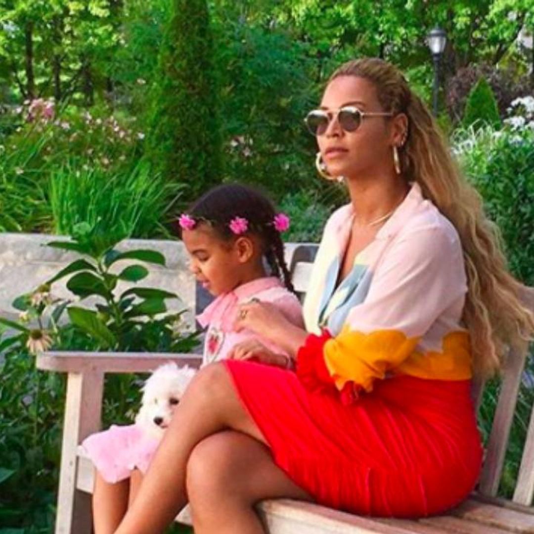 Beyoncé's mum shares video during family outing with Blue Ivy and twins Rumi and Sir