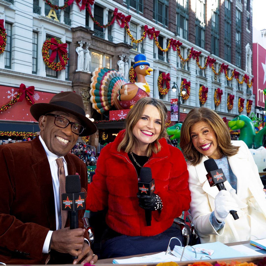 Macy's Thanksgiving Day Parade 2024 — Jennifer Hudson glows in glittering red and Hoda Kotb gets emotional