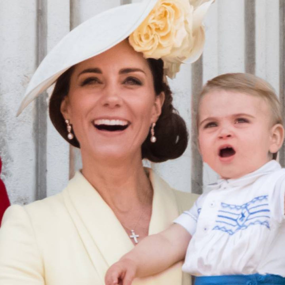 Fans spot cutest detail in latest Kate Middleton and Prince Louis photo