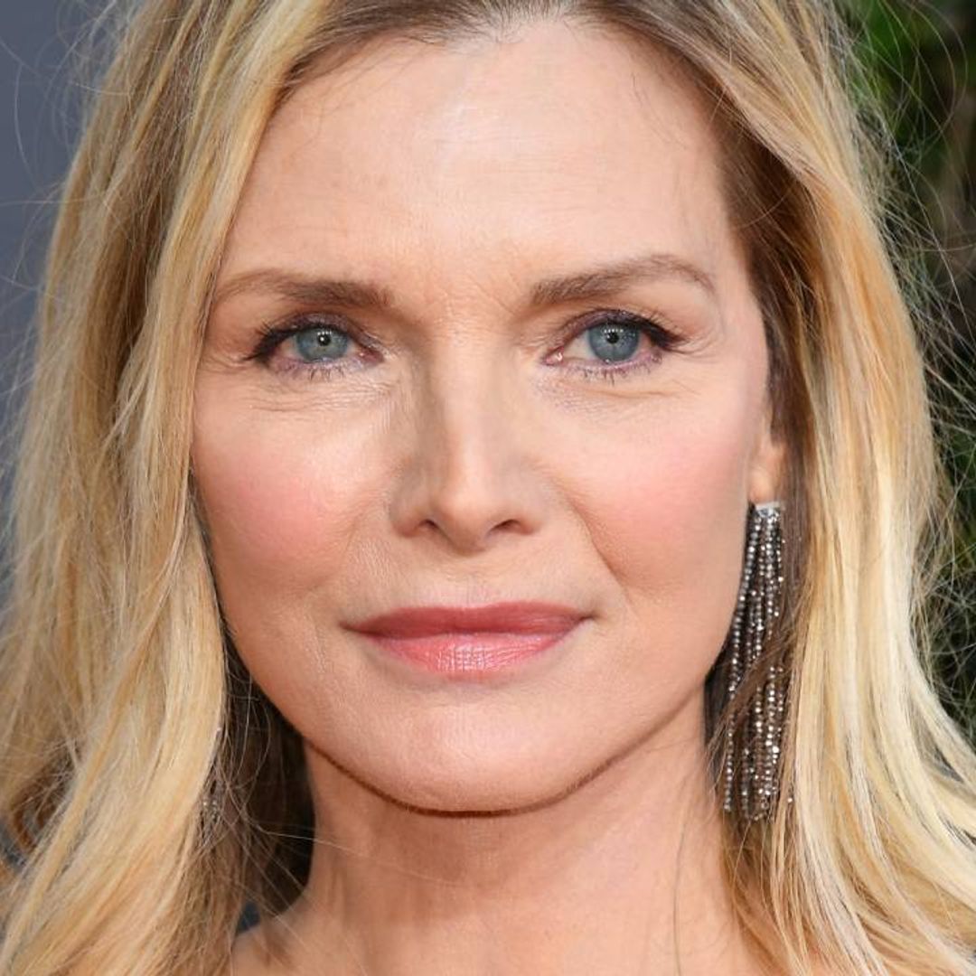 Michelle Pfeiffer stuns with quirky swimsuit photo inside her pool in LA