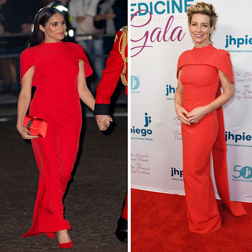 Meghan Markle's sultry red dress has got everyone copying her