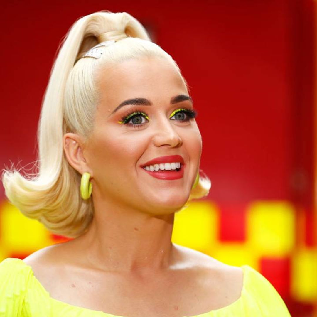 Katy Perry dazzles in figure-flaunting dress ahead of daughter's first birthday