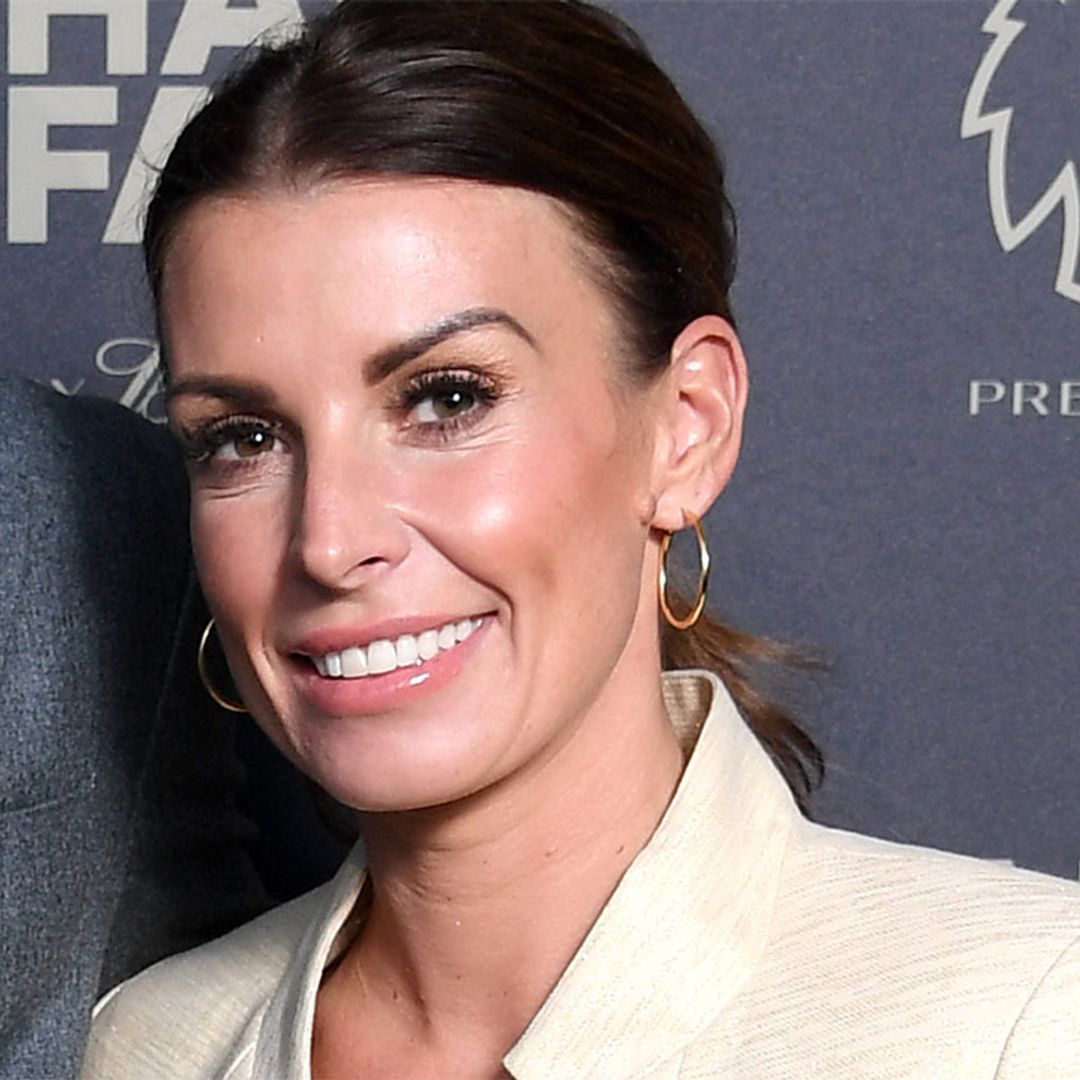 Coleen Rooney shows off sun-kissed glow in a chic designer bikini