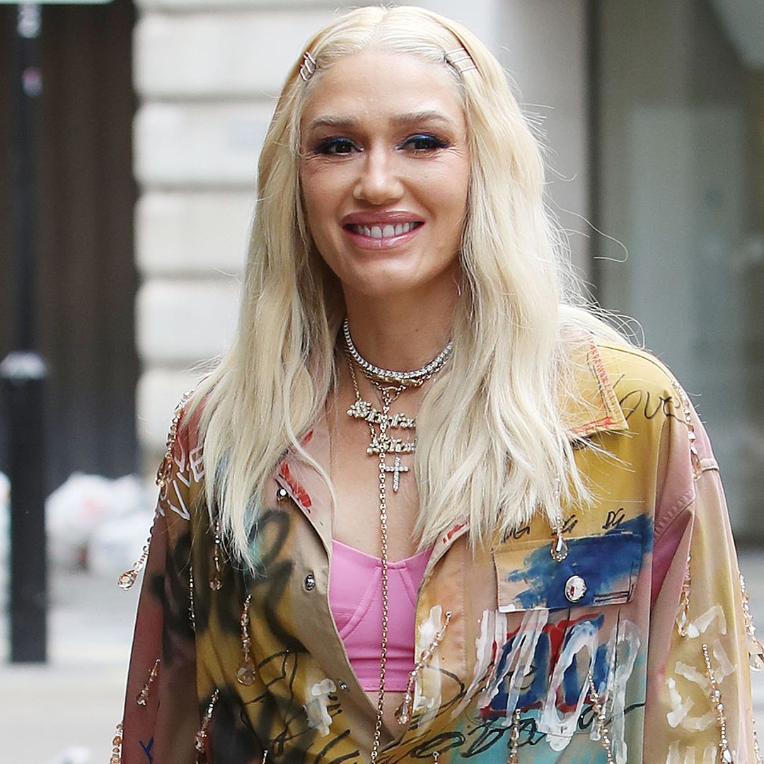 Gwen Stefani looks phenomenal with unexpected leather look