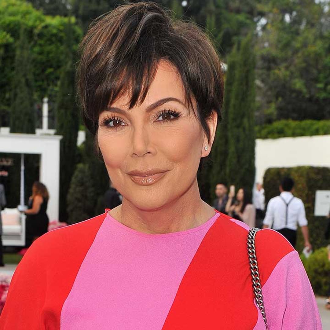Kris Jenner invites fans inside study at LA home – complete with family photos of her famous children