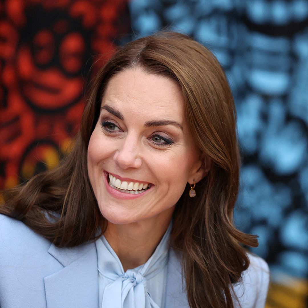 Princess Kate can't stop smiling as she coos over cute baby