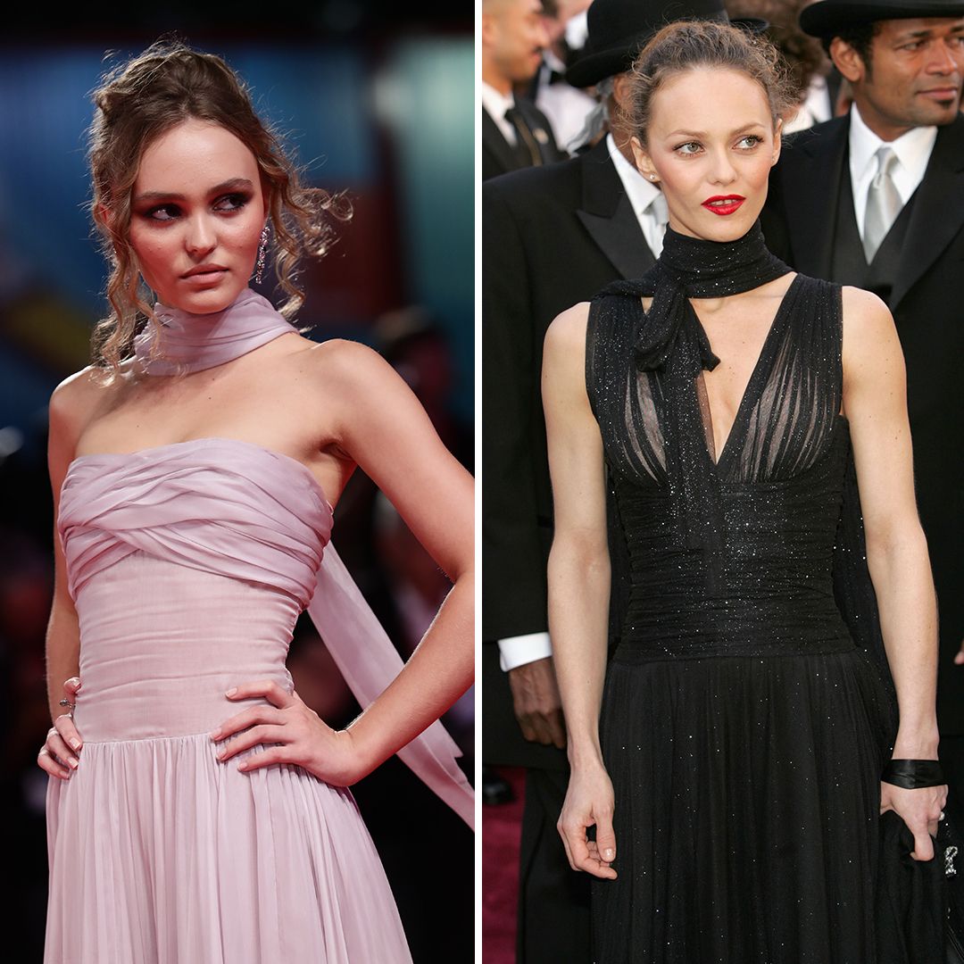 Lily-Rose Depp copied two supermodels for her Cannes red carpet outfit